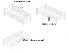 Кровать 2-х ярусная Сонечка с бортиками (лестница наклонная) в Шадринске - shadrinsk.ok-mebel.com | фото 4