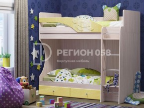 Кровать Бемби МДФ (фасад 3D) в Шадринске - shadrinsk.ok-mebel.com | фото 1