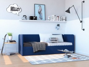 Кровать-диван Leonardo 160*70 (Синий) + боковина в Шадринске - shadrinsk.ok-mebel.com | фото 5
