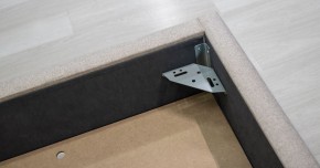 Кровать интерьерная Миа (1600) Купер 03/Кант Лайт 10 в Шадринске - shadrinsk.ok-mebel.com | фото 9