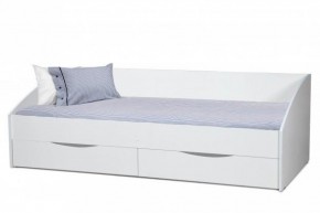 Кровать одинарная "Фея - 3" симметричная New (2000Х900) белая в Шадринске - shadrinsk.ok-mebel.com | фото