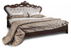 Кровать с мягким изголовьем Афина 1600 (караваджо) ламели в Шадринске - shadrinsk.ok-mebel.com | фото