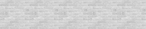 Кухонный фартук 610х3000х1,5 (композит) КМ Кирпич серый в Шадринске - shadrinsk.ok-mebel.com | фото 1