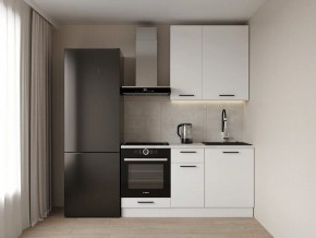 Кухонный гарнитур Белый Глянец 1600 h950 (Стол. 38мм) в Шадринске - shadrinsk.ok-mebel.com | фото