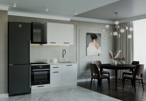 Кухонный гарнитур Белый Глянец 1600 (Стол. 26мм) в Шадринске - shadrinsk.ok-mebel.com | фото