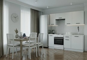 Кухонный гарнитур Белый Глянец 2000 (Стол. 26мм) в Шадринске - shadrinsk.ok-mebel.com | фото