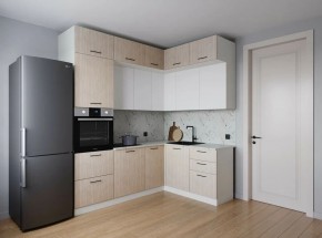 Кухонный гарнитур Демо 2200*1700 (Стол. 38мм) в Шадринске - shadrinsk.ok-mebel.com | фото