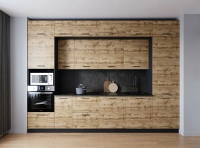Кухонный гарнитур Крафт 3400 (Стол. 26мм) в Шадринске - shadrinsk.ok-mebel.com | фото