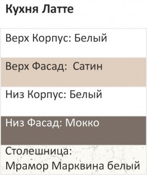 Кухонный гарнитур Латте 1000 (Стол. 26мм) в Шадринске - shadrinsk.ok-mebel.com | фото 3