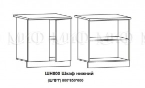 ЛИЗА-2 Кухонный гарнитур 1,7 Белый глянец холодный в Шадринске - shadrinsk.ok-mebel.com | фото 8