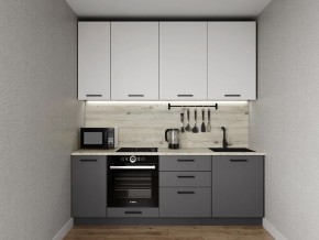 Кухонный гарнитур Меренга 2200 h950 (Стол. 26мм) в Шадринске - shadrinsk.ok-mebel.com | фото