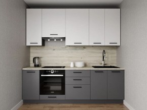 Кухонный гарнитур Меренга 2400 h950 (Стол. 26мм) в Шадринске - shadrinsk.ok-mebel.com | фото
