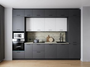 Кухонный гарнитур Меренга 3400 (Стол. 26мм) в Шадринске - shadrinsk.ok-mebel.com | фото