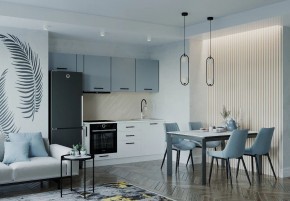 Кухонный гарнитур Ниагара 2550 (Стол. 38мм) в Шадринске - shadrinsk.ok-mebel.com | фото