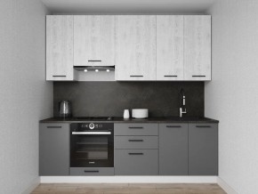 Кухонный гарнитур Санторини 2400 h950 (Стол. 38мм) в Шадринске - shadrinsk.ok-mebel.com | фото