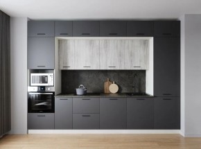 Кухонный гарнитур Санторини 3400 (Стол. 26мм) в Шадринске - shadrinsk.ok-mebel.com | фото