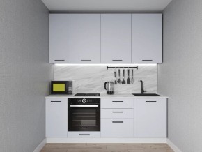 Кухонный гарнитур Смоки 2200 h950 (Стол. 38 мм) в Шадринске - shadrinsk.ok-mebel.com | фото