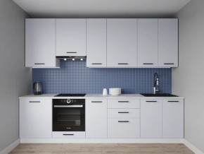 Кухонный гарнитур Смоки 2400 h950 (Стол. 38 мм) в Шадринске - shadrinsk.ok-mebel.com | фото