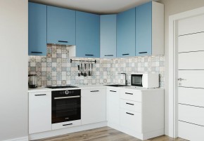 Кухонный гарнитур угловой Капри 2200х1600 h950 (Стол. 26мм) в Шадринске - shadrinsk.ok-mebel.com | фото