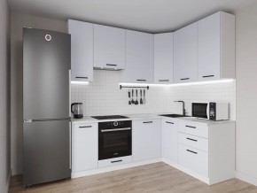 Кухонный гарнитур угловой Смоки 2200*1600 h950 (Стол. 26мм) в Шадринске - shadrinsk.ok-mebel.com | фото