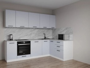 Кухонный гарнитур угловой Смоки 2600*1600 (Стол. 38 мм) в Шадринске - shadrinsk.ok-mebel.com | фото
