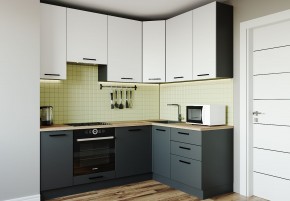 Кухонный гарнитур угловой Вегас 2200*1600 (Стол. 26мм) в Шадринске - shadrinsk.ok-mebel.com | фото