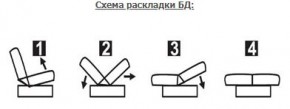 ЛАУРА ЛЮКС Диван Лаура Люкс БД+2подушки в Шадринске - shadrinsk.ok-mebel.com | фото 7