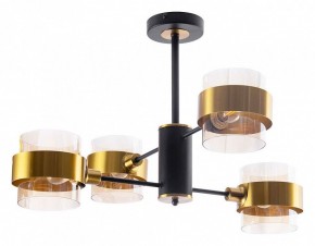 Люстра на штанге Arte Lamp Carlo A8205SP-4BK в Шадринске - shadrinsk.ok-mebel.com | фото