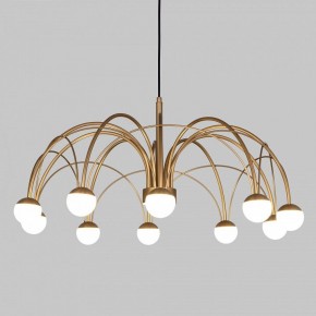 Люстра на штанге Eurosvet Ragno 90030/10 LED золото в Шадринске - shadrinsk.ok-mebel.com | фото 4