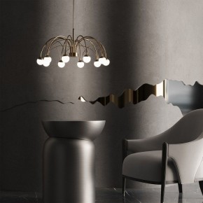 Люстра на штанге Eurosvet Ragno 90030/10 LED золото в Шадринске - shadrinsk.ok-mebel.com | фото 6