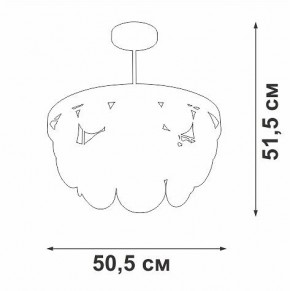Люстра на штанге Vitaluce V5882 V5882-8/6PL в Шадринске - shadrinsk.ok-mebel.com | фото 4