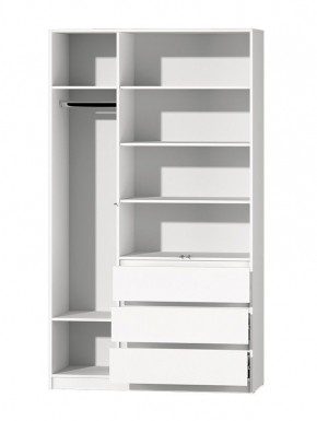 МС "Хилтон" Шкаф №2 1200 (Белый текстурный) в Шадринске - shadrinsk.ok-mebel.com | фото 3