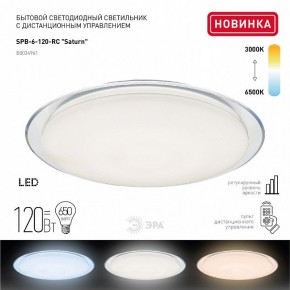 Накладной светильник Эра Классик SPB-6-120-RC Saturn (С) в Шадринске - shadrinsk.ok-mebel.com | фото 3