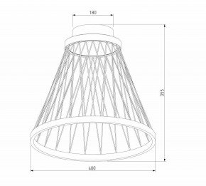 Накладной светильник Eurosvet Cesta 40018/1 LED коричневый в Шадринске - shadrinsk.ok-mebel.com | фото 4