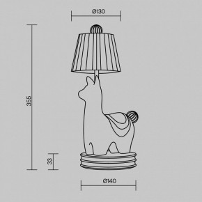 Настольная лампа декоративная Maytoni Senor Alpaca MOD377TL-L5W3K в Шадринске - shadrinsk.ok-mebel.com | фото 10