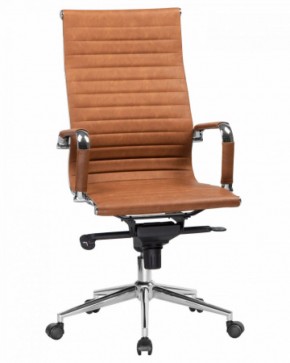 Офисное кресло для руководителей DOBRIN CLARK LMR-101F светло-коричневый №321 в Шадринске - shadrinsk.ok-mebel.com | фото 1