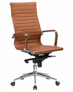 Офисное кресло для руководителей DOBRIN CLARK LMR-101F светло-коричневый №321 в Шадринске - shadrinsk.ok-mebel.com | фото 2