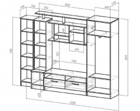 ОСКАР Гостиная (ЯШТ/ЯШС) в Шадринске - shadrinsk.ok-mebel.com | фото 2