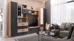 Пенал Белла (Сандал, Графит/Дуб крафт) в Шадринске - shadrinsk.ok-mebel.com | фото 5