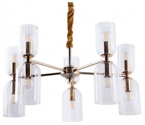 Подвесная люстра Arte Lamp Charm A1623LM-10GO в Шадринске - shadrinsk.ok-mebel.com | фото 2