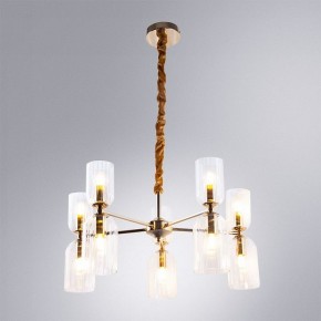 Подвесная люстра Arte Lamp Charm A1623LM-10GO в Шадринске - shadrinsk.ok-mebel.com | фото 3