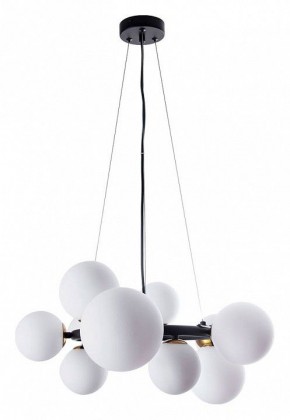 Подвесная люстра Arte Lamp Gemini A2243SP-10BK в Шадринске - shadrinsk.ok-mebel.com | фото 2
