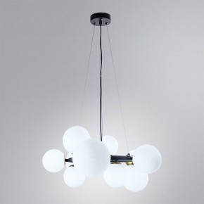 Подвесная люстра Arte Lamp Gemini A2243SP-10BK в Шадринске - shadrinsk.ok-mebel.com | фото 3