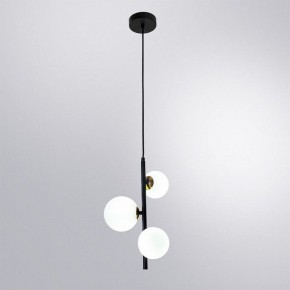 Подвесная люстра Arte Lamp Gemini A2243SP-3BK в Шадринске - shadrinsk.ok-mebel.com | фото 3
