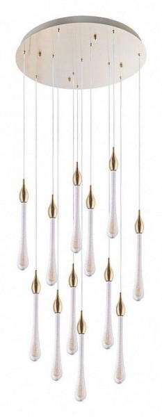 Подвесная люстра Arte Lamp Raindrop A1803LM-36PB в Шадринске - shadrinsk.ok-mebel.com | фото