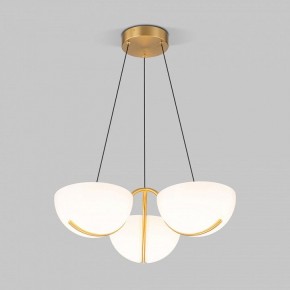 Подвесная люстра Eurosvet Emisfero 50083/3 LED золото в Шадринске - shadrinsk.ok-mebel.com | фото 2