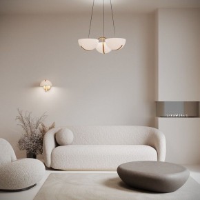 Подвесная люстра Eurosvet Emisfero 50083/3 LED золото в Шадринске - shadrinsk.ok-mebel.com | фото 4