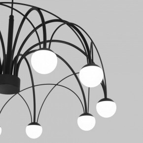 Подвесная люстра Eurosvet Ragno 90034/10 LED черный в Шадринске - shadrinsk.ok-mebel.com | фото 6