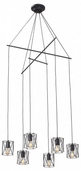 Подвесная люстра Vitaluce V3028 V3028-1/6S в Шадринске - shadrinsk.ok-mebel.com | фото