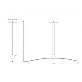 Подвесной светильник Arte Lamp Arno A3362SP-25BK в Шадринске - shadrinsk.ok-mebel.com | фото 3